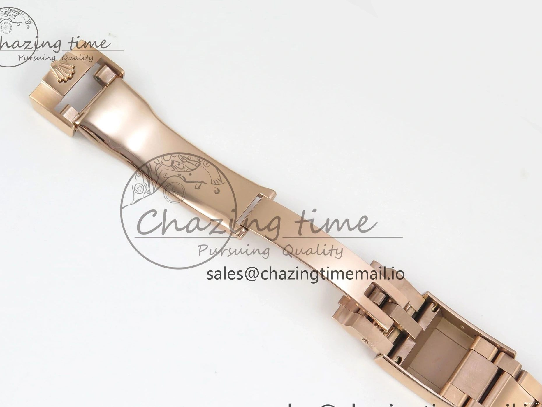 1227 TechFriendly Daytona 126505 RG QF 1:1 Best Edition RG Black Dial Crystal Markers On RG Bracelet SH4131 V6 (Gain Weight) 303